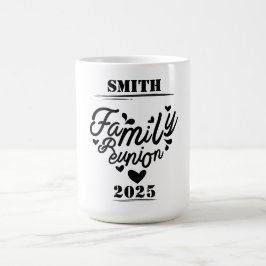 Taza De Café Reunión familiar de [Apellido] - [Año]