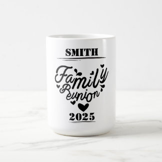 Taza De Café Reunión familiar de [Apellido] - [Año]