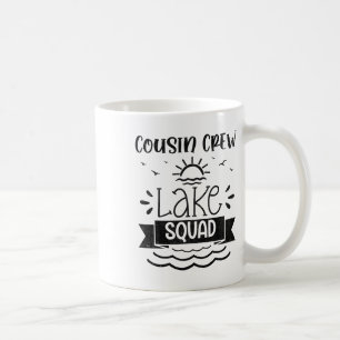 Taza De Café Reunión Familiar de la tripulación del lago Squad