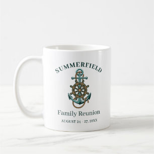 Taza De Café Reunión Familiar Náutica en Barco