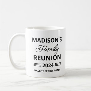 Taza De Café Reunión familiar personalizada que coincide