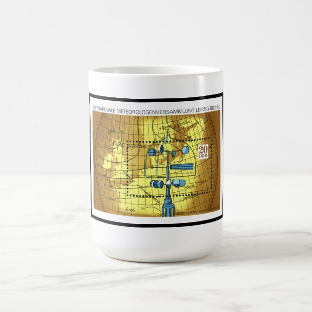 Taza De Café Reunión Internacional de Meteorólogos, Alemania Or (Centro)