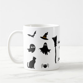 Taza De Café reunión y saludo en calle fantasma