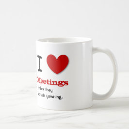 Taza De Café Reuniones divertidas V04 del amor del humor I de