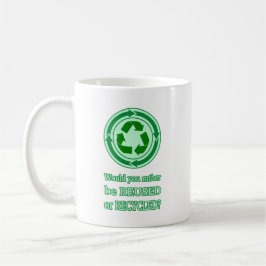 Taza De Café Reutilizar y reciclar