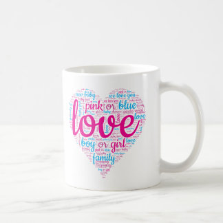Taza De Café Revelación de género Baby Shower 2024
