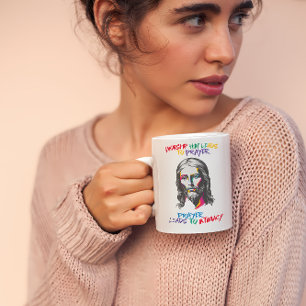 Taza De Café Revelación Divina: Adorarlo Conduce a la Oración