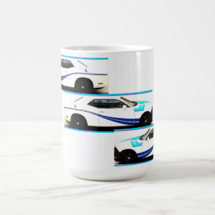 Taza De Café Revelado en azul