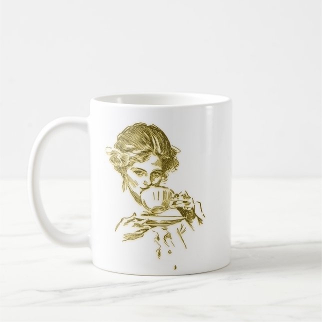 Taza De Café Revelar el chisme, querida (Izquierda)