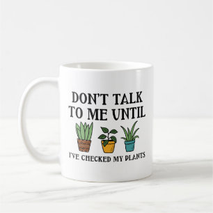 Taza De Café Revisé Mis Plantas