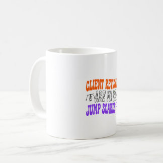 Taza De Café Revisiones divertidas de clientes de Halloween par