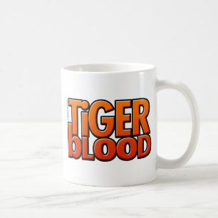 Taza De Café Revista de la sangre del tigre