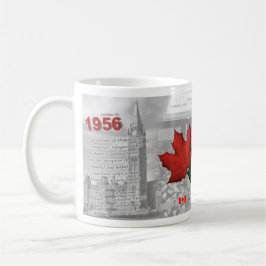Taza De Café revolución 1956-Hungarian y refugiados en Canadá