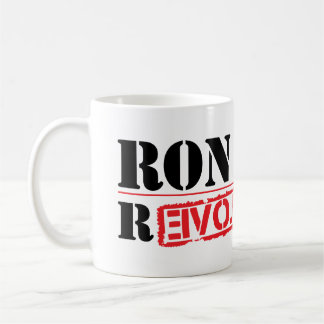 Taza De Café Revolución de Ron Paul