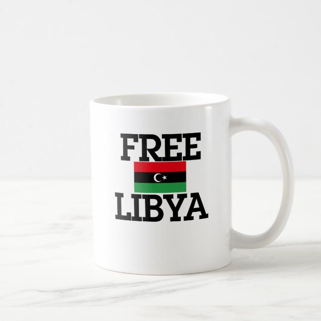 Taza De Café Revolución Libia (Derecha)