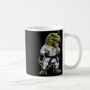 Taza De Café Rex Artes Marciales Dinosaurio Karate Judo Bjj Luc