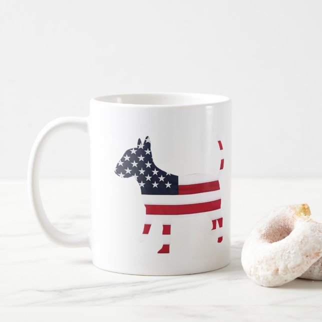 Taza De Café Rex El Traumatismo De Votos De TV (Con donut)