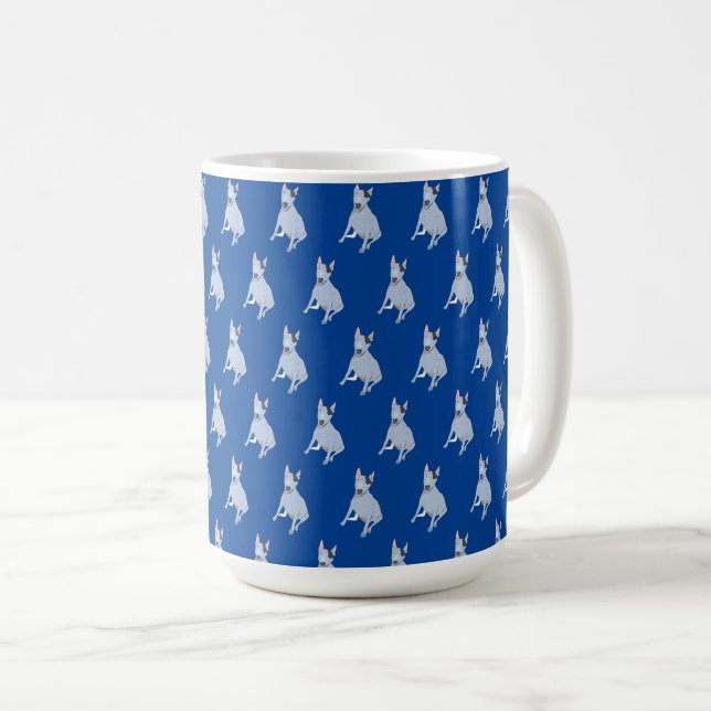 Taza De Café Rex The TV Terrier, feliz Rex mug (Anverso derecho)