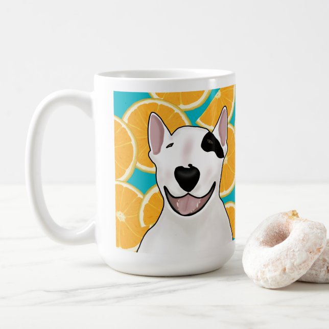 Taza De Café Rex The TV Terrier Fruits Mug (Con donut)