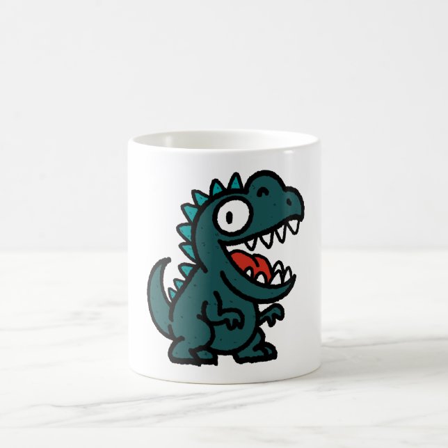 Taza De Café Rexy Roar-able (Centro)