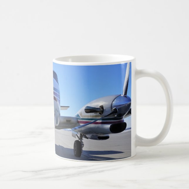 Taza De Café Rey Air Airplane Mug (Derecha)