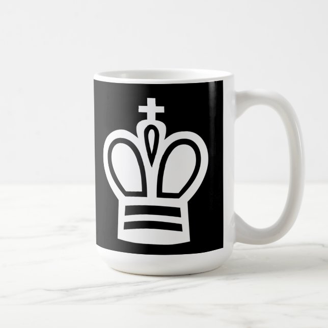 Taza De Café Rey blanco (Derecha)