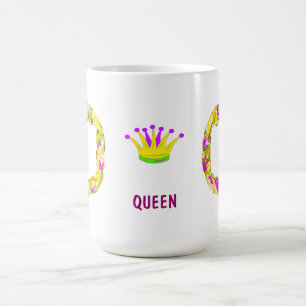 Taza De Café Rey Cake Queen del carnaval