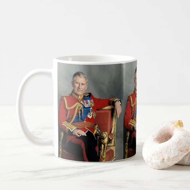 Taza De Café Rey Carlos III (Con donut)