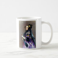 Rey Countess del Ada de Lovelace de Alfred Chalon
