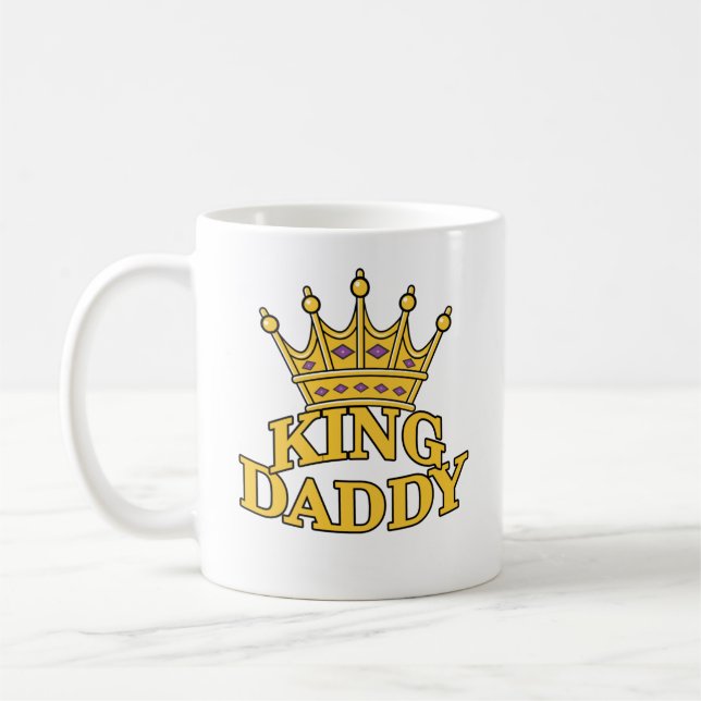 Taza De Café Rey Daddy (Izquierda)