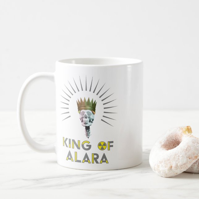 Taza De Café Rey de ALARA (Con donut)