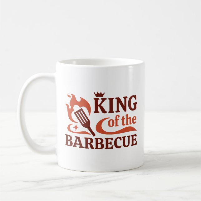 Taza De Café Rey De La Barbacoa (Izquierda)