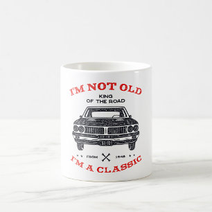 Taza De Café Rey De La Carretera De 1948