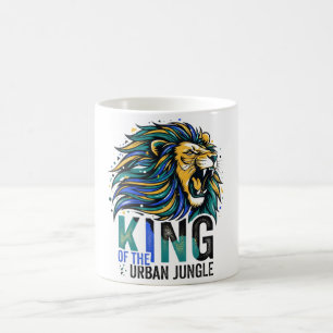 Taza De Café Rey de la Jungla Urbana
