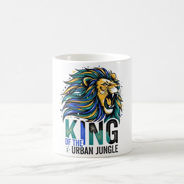 Taza De Café Rey de la Jungla Urbana (Centro)