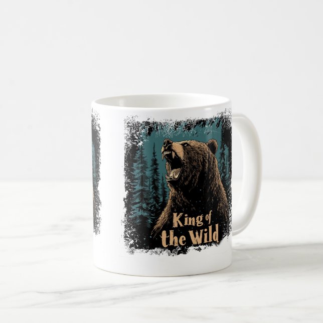 Taza De Café Rey de lo Salvaje (Anverso derecho)