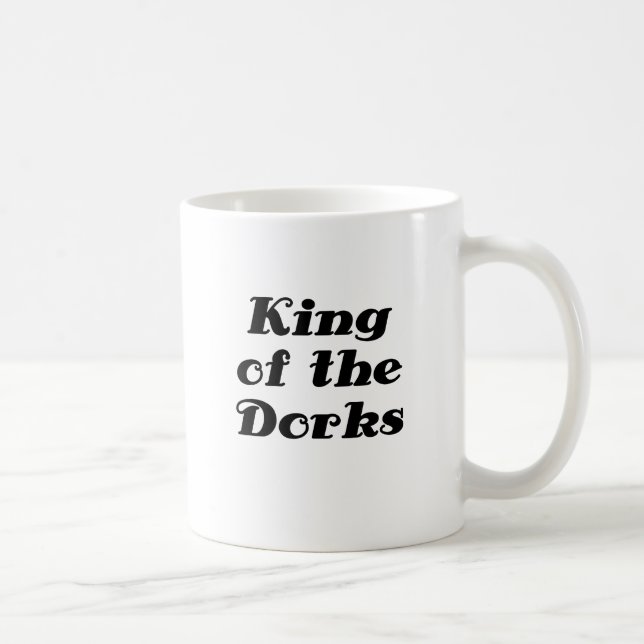 Taza De Café Rey de los Dorks (Derecha)