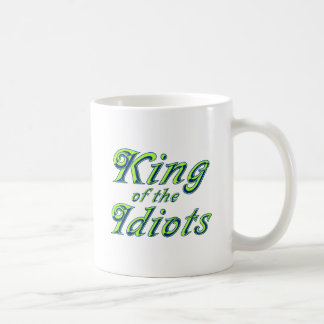 Taza De Café Rey de los idiotas