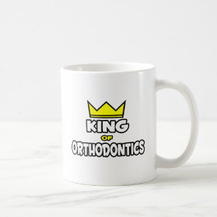 Taza De Café Rey de ortodoncia