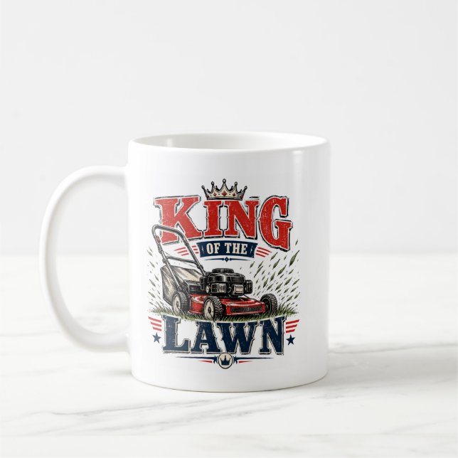 Taza De Café Rey del césped (Izquierda)