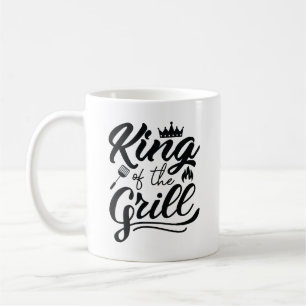 Taza De Café Rey Del Grill