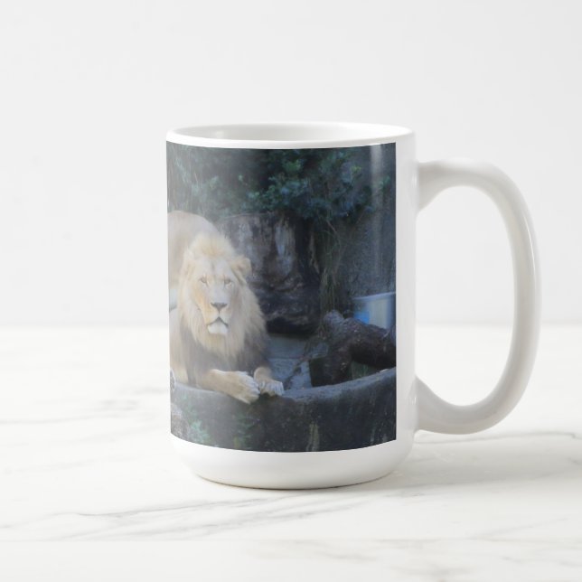 Taza De Café Rey del "León" de la Selva (Derecha)