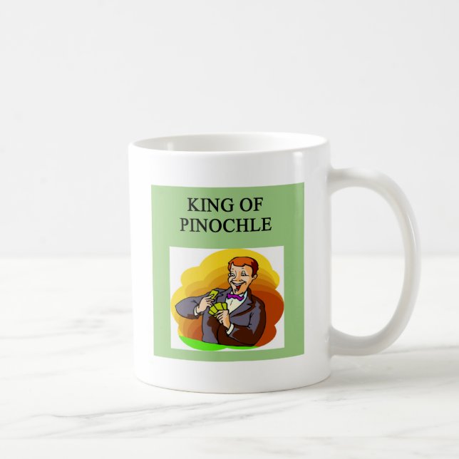 Taza De Café rey del pinochle (Derecha)