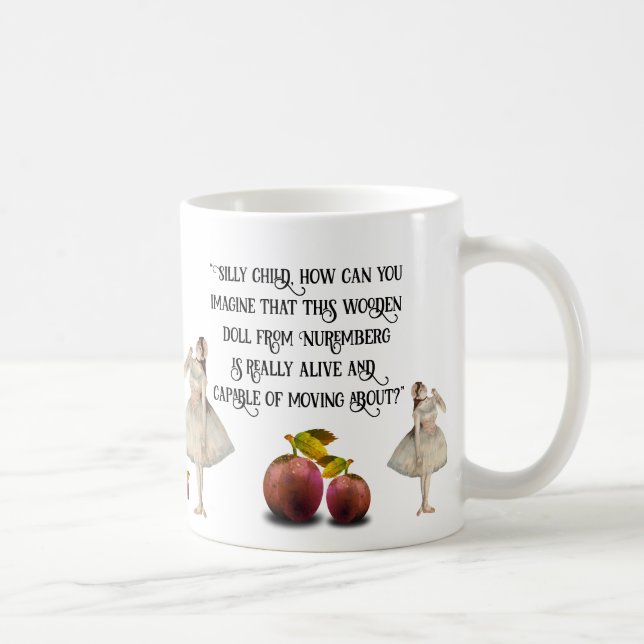 Taza De Café Rey del ratón del ballet de nueces clásico (Derecha)