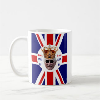 Taza De Café Rey del Reino Unido Charles Coronation