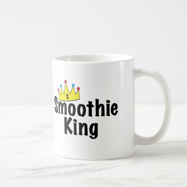 Taza De Café Rey del Smoothie (Derecha)