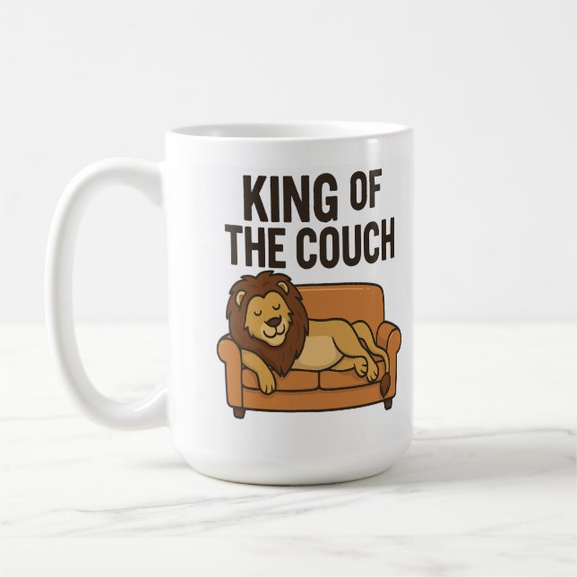 Taza De Café Rey del sofá (Izquierda)