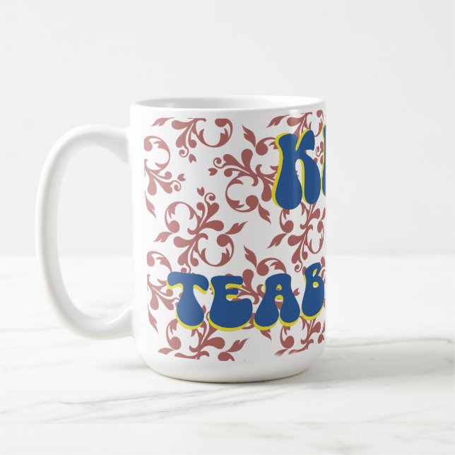 Taza De Café Rey del Teabagging (Izquierda)