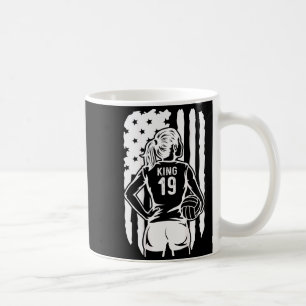 Taza De Café Rey del voleibol de la escuela secundaria Fife Lif