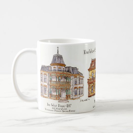Taza De Café Rey Guillermo Street del Victorian